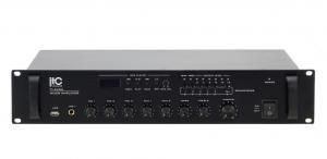 TI-240U - wzmacniacz miksujący - 240W + MP3/USB, 100V/70V/4-16Ω, 5-strefowy