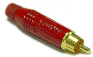 AMPHENOL ACPR       WTYK RCA - czerwony