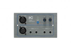 T-8000D - Gniazdo scienne wej. audio z reg. barwy.